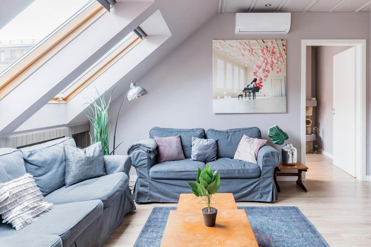 Sunny And Central Penthouse With Private Garage Budapeszt Zewnętrze zdjęcie