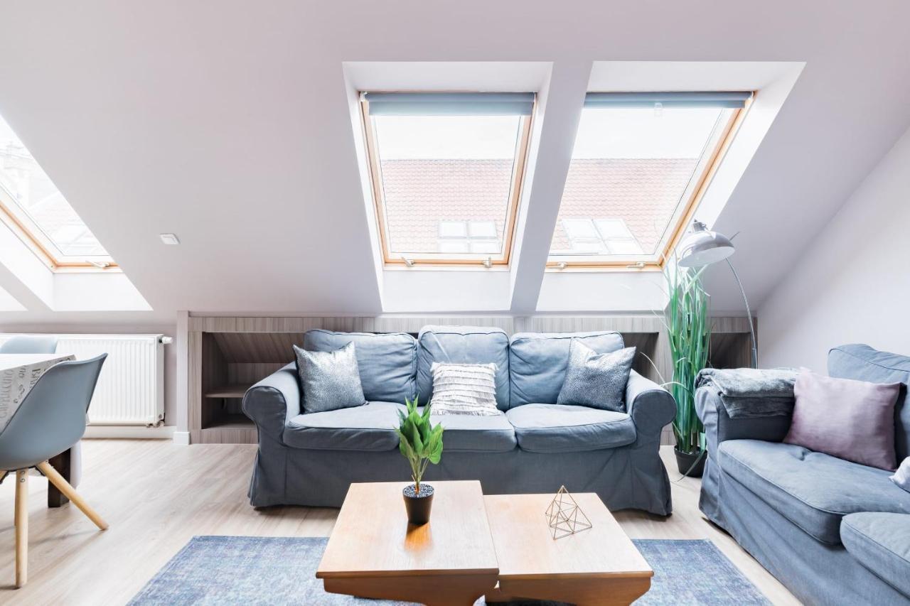Sunny And Central Penthouse With Private Garage Budapeszt Zewnętrze zdjęcie