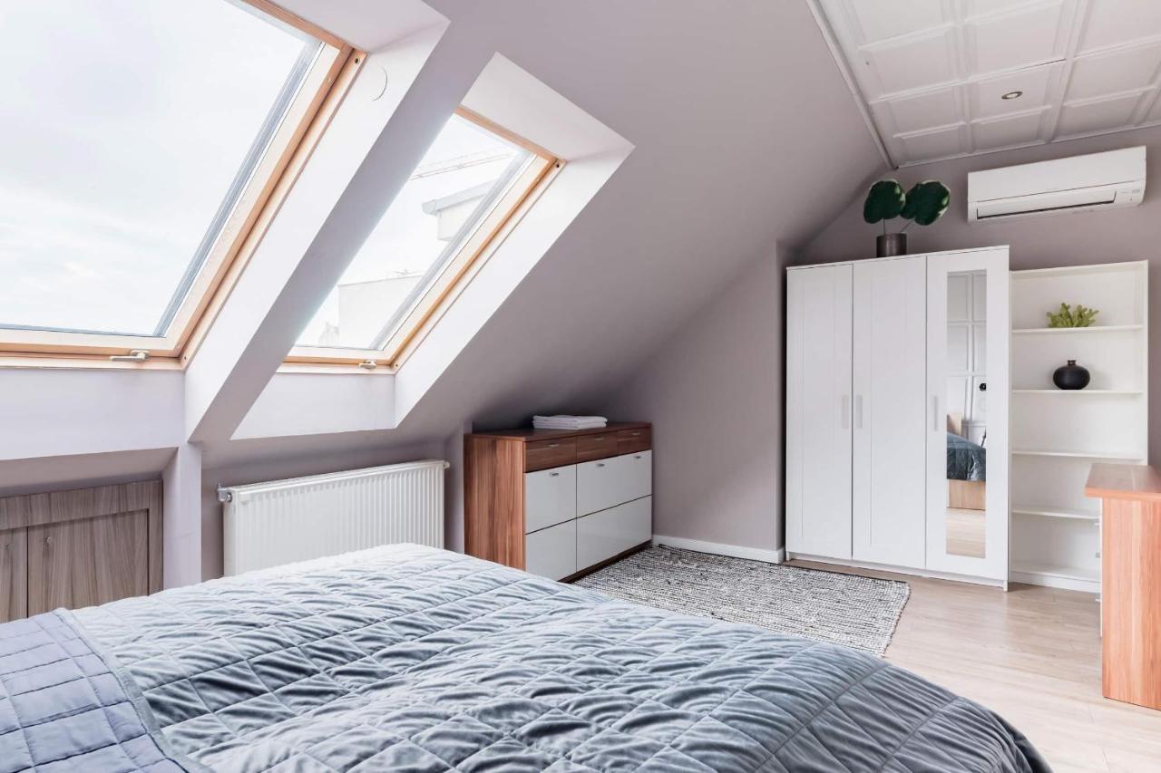 Sunny And Central Penthouse With Private Garage Budapeszt Zewnętrze zdjęcie